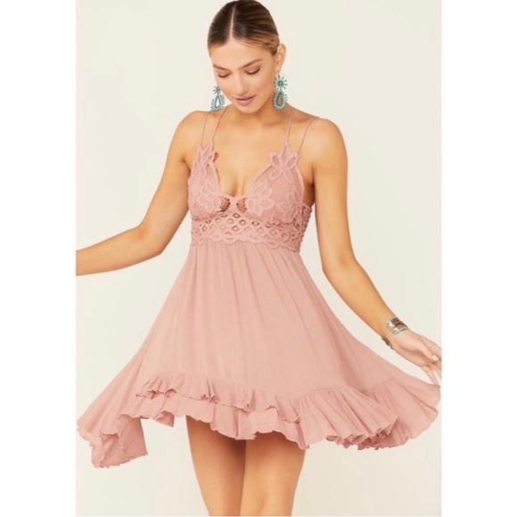 Free People Dresses & Skirts - Free People Adella Slip Dress NWT